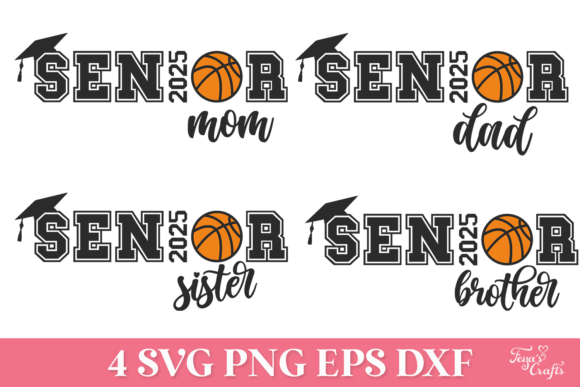 Basketball Senior Family 2025 SVG Review
