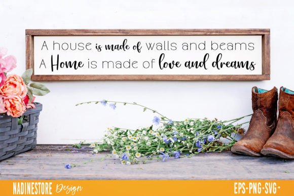 Housewarming Poem SVG. Cut File Quote. for Graphics & Crafts