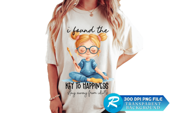I Found the Key to Happiness Sublimation Graphics for Crafts