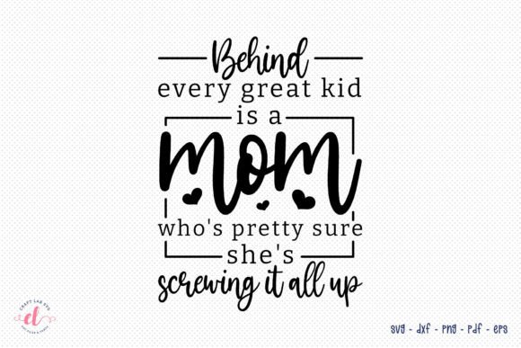 Mother s Day SVG Design - Mom Quote for Graphics & Crafts