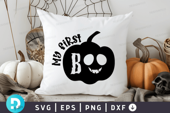 My First Boo SVG Design for Crafts and Graphics