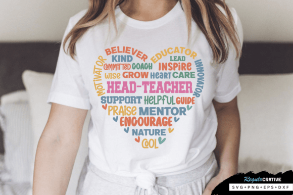 Teacher Heart SVG Design,Teaching Quote for Graphics and Crafts