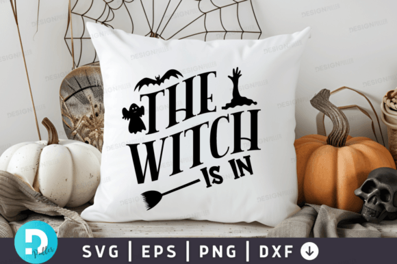 The Witch is in SVG Design for Graphics and Crafts